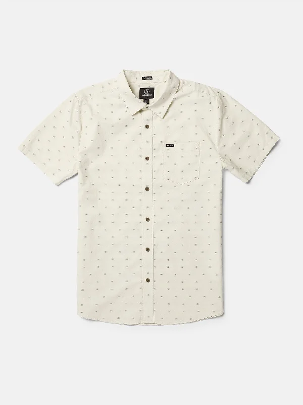 Weekend Deals That Sizzle Crownstone Short Sleeve Shirt - Off White