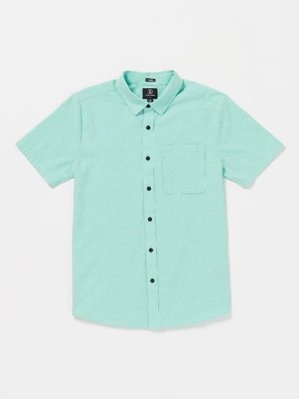 Special Offer Date Knight Short Sleeve Shirt - Crete Blue