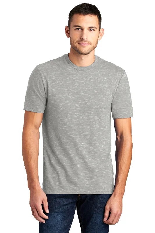 Massive Deal District Mens Medal Short Sleeve Crewneck T-Shirt - Light Grey