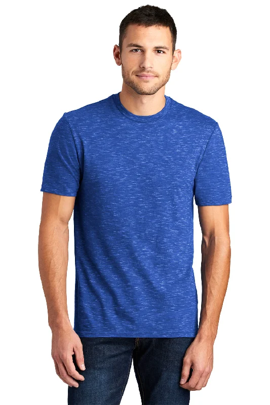 Mega Discount District Mens Medal Short Sleeve Crewneck T-Shirt - Deep Royal Blue