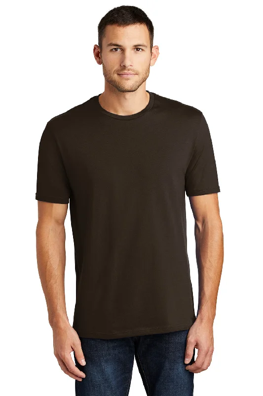 Weekend Deals You Can't Resist District Mens Perfect Weight Short Sleeve Crewneck T-Shirt - Espresso Brown Weekend Deals You Can't Resist District Mens Perfect Weight Short Sleeve Crewneck T-Shirt - Espresso Brown