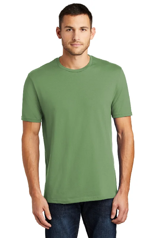 Weekend Savings Spree District Mens Perfect Weight Short Sleeve Crewneck T-Shirt - Fresh Fatigue Green Weekend Savings Spree District Mens Perfect Weight Short Sleeve Crewneck T-Shirt - Fresh Fatigue Green