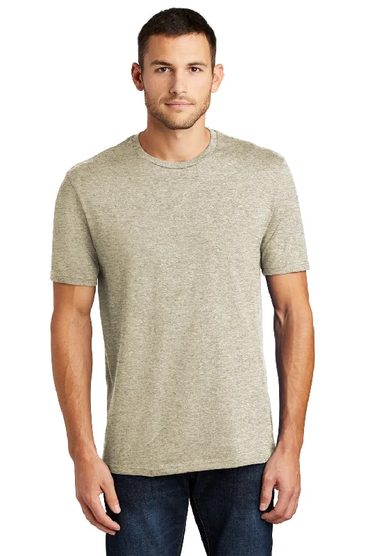 Weekend Wonders Await! District Mens Perfect Weight Short Sleeve Crewneck T-Shirt - Heather Latte Weekend Wonders Await! District Mens Perfect Weight Short Sleeve Crewneck T-Shirt - Heather Latte