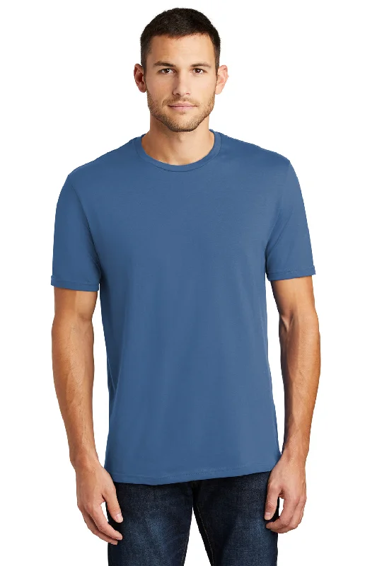 Your Weekend, Your Savings District Mens Perfect Weight Short Sleeve Crewneck T-Shirt - Maritime Blue Your Weekend, Your Savings District Mens Perfect Weight Short Sleeve Crewneck T-Shirt - Maritime Blue