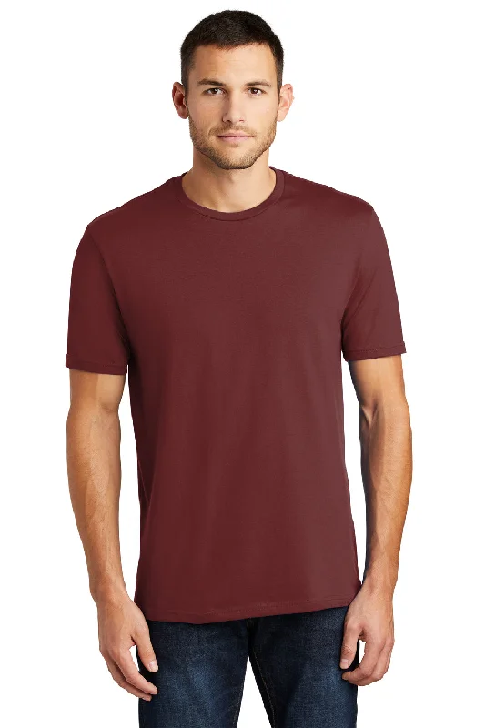 Make Your Weekend Count with Savings District Mens Perfect Weight Short Sleeve Crewneck T-Shirt - Sangria Red Make Your Weekend Count with Savings District Mens Perfect Weight Short Sleeve Crewneck T-Shirt - Sangria Red