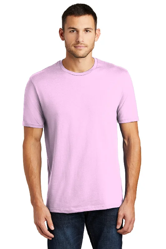 Weekend Offers That Sizzle District Mens Perfect Weight Short Sleeve Crewneck T-Shirt - Soft Purple Weekend Offers That Sizzle District Mens Perfect Weight Short Sleeve Crewneck T-Shirt - Soft Purple