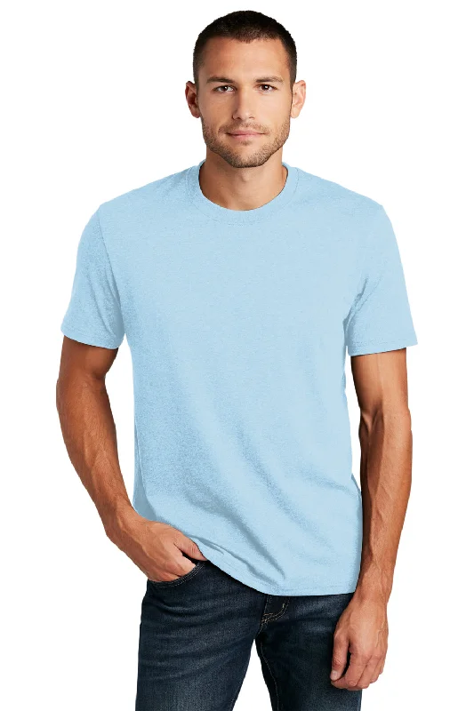 Weekend Discounts to Relish District Mens Re-Tee Short Sleeve Crewneck T-Shirt - Crystal Blue Weekend Discounts to Relish District Mens Re-Tee Short Sleeve Crewneck T-Shirt - Crystal Blue