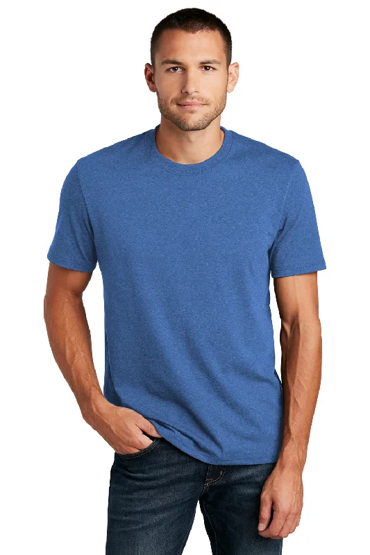 Weekend Savings Galore District Mens Re-Tee Short Sleeve Crewneck T-Shirt - Heather Blue Weekend Savings Galore District Mens Re-Tee Short Sleeve Crewneck T-Shirt - Heather Blue