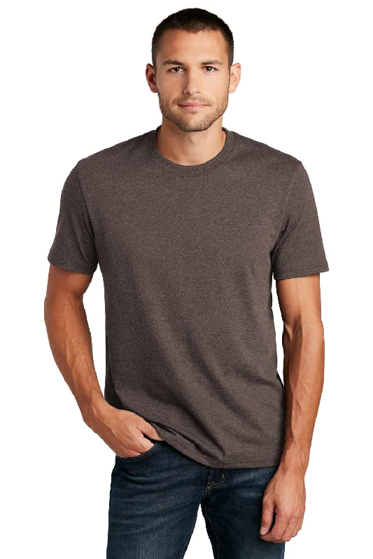 Weekend Specials to Celebrate District Mens Re-Tee Short Sleeve Crewneck T-Shirt - Heather Deep Brown Weekend Specials to Celebrate District Mens Re-Tee Short Sleeve Crewneck T-Shirt - Heather Deep Brown