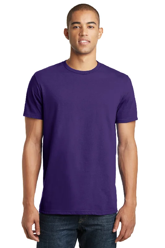 Reduced Price District Mens The Concert Short Sleeve Crewneck T-Shirt - Purple