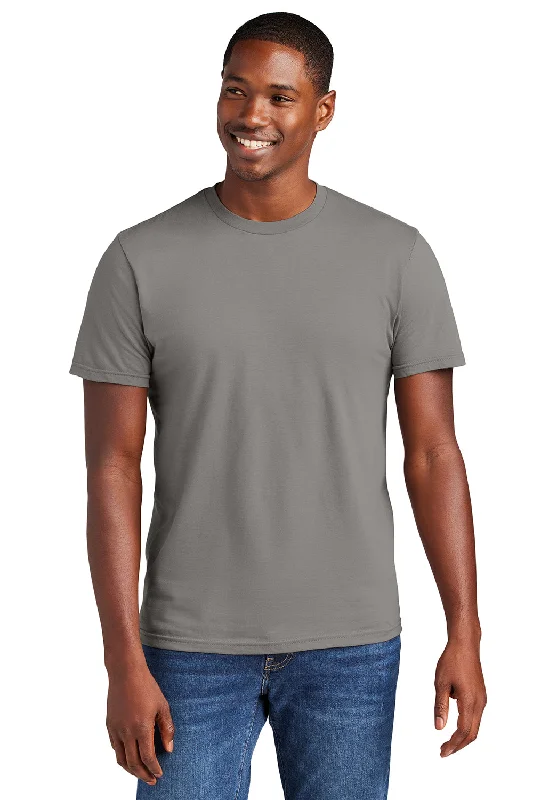 Best Seller District Mens Very Important Short Sleeve Crewneck T-Shirt - Grey