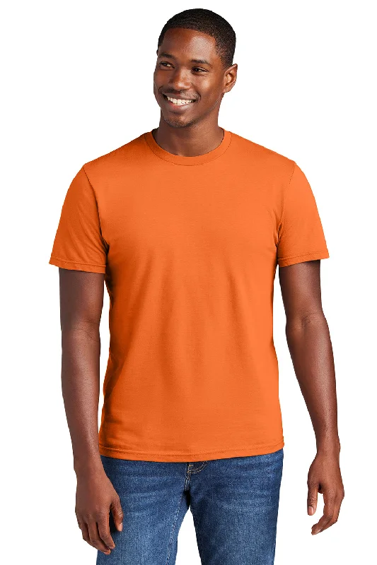 Super Savings District Mens Very Important Short Sleeve Crewneck T-Shirt - Orange