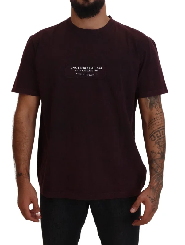 Weekend Bargains to Enjoy Dolce & Gabbana Elegant  Crewneck Men's Tee