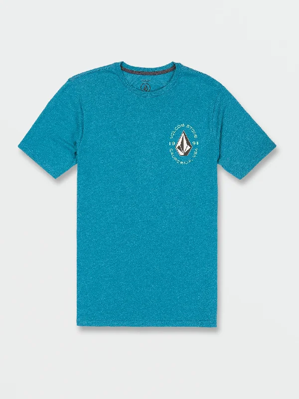 Season Finale Sale Dragnaut Short Sleeve Tee - Ocean Teal Heather