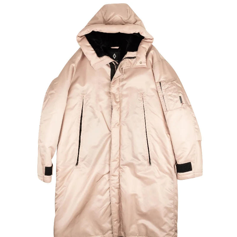 Season Finale Sale Dust Pink 'Unlimited Rides' Parka Coat