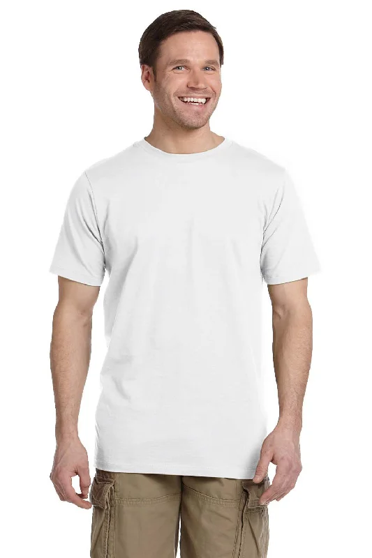 Exclusive Access Econscious Mens Short Sleeve Crewneck T-Shirt - White