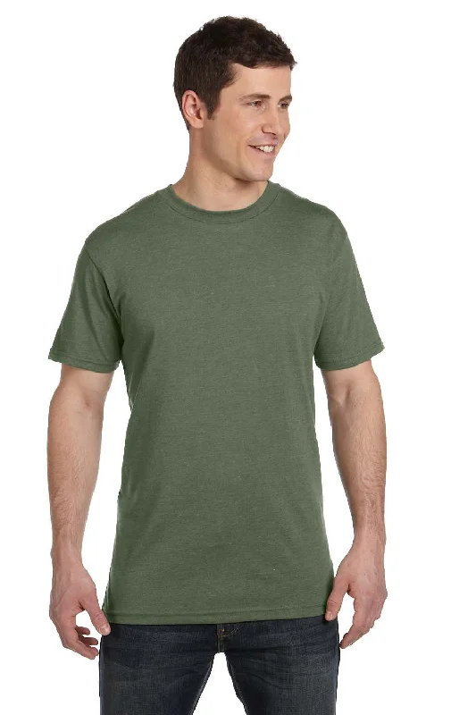 Price Drop Econscious Mens Short Sleeve Crewneck T-Shirt - Asparagus Green