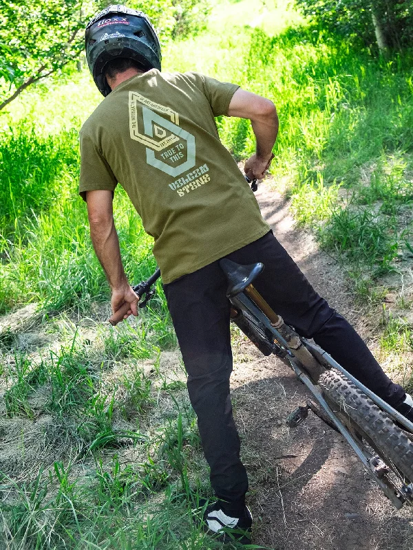 Mega Sale Entanglement Stone Tech Short Sleeve Tee - Military