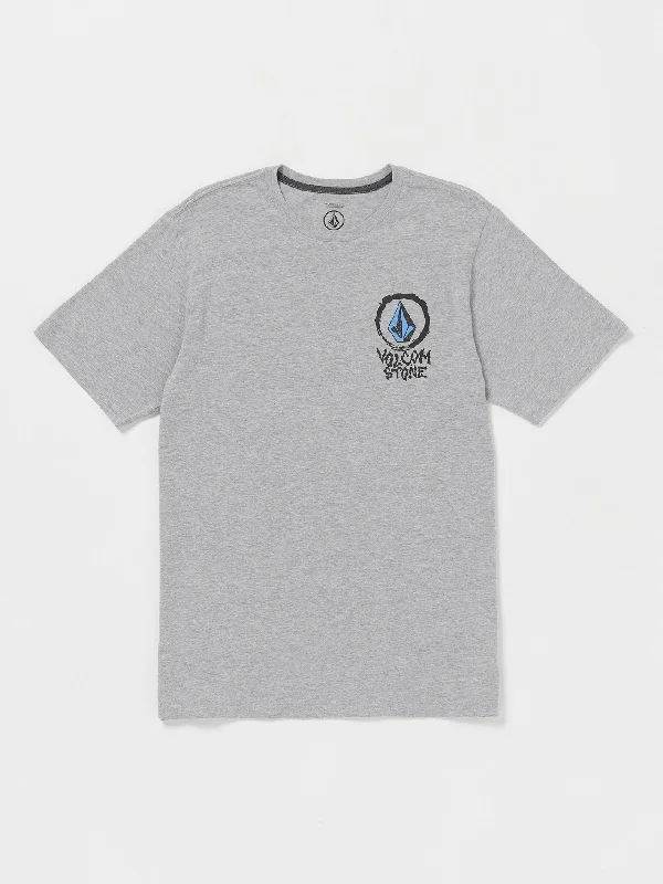Savings Galore Ez Ink Short Sleeve Tee - Heather Grey