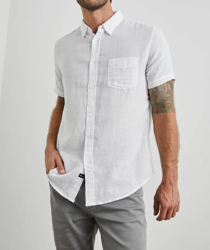 Discount Mania Fairfax Shirt In White