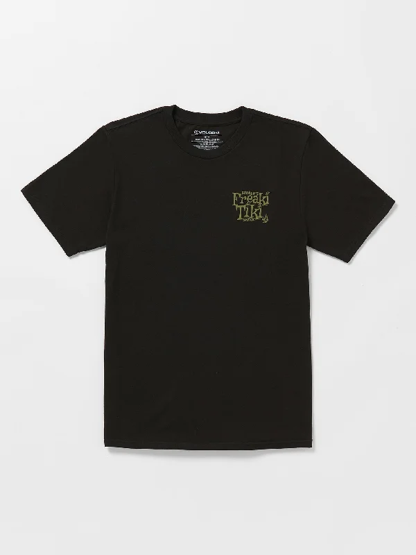 Weekend Deals That Please Freaki Tiki Short Sleeve Tee - Black