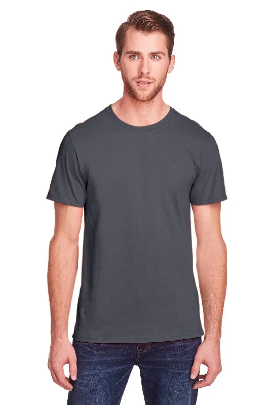 New Deals Fruit Of The Loom Mens Iconic Short Sleeve Crewneck T-Shirt - Charcoal Grey New Deals Fruit Of The Loom Mens Iconic Short Sleeve Crewneck T-Shirt - Charcoal Grey