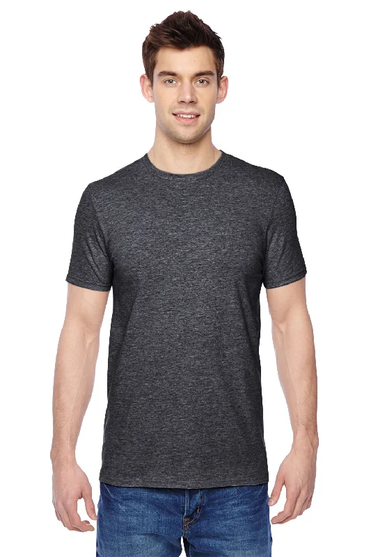 Weekend Deals That Sparkle Fruit Of The Loom Mens Softspun Jersey Short Sleeve Crewneck T-Shirt - Heather Charcoal Grey Weekend Deals That Sparkle Fruit Of The Loom Mens Softspun Jersey Short Sleeve Crewneck T-Shirt - Heather Charcoal Grey