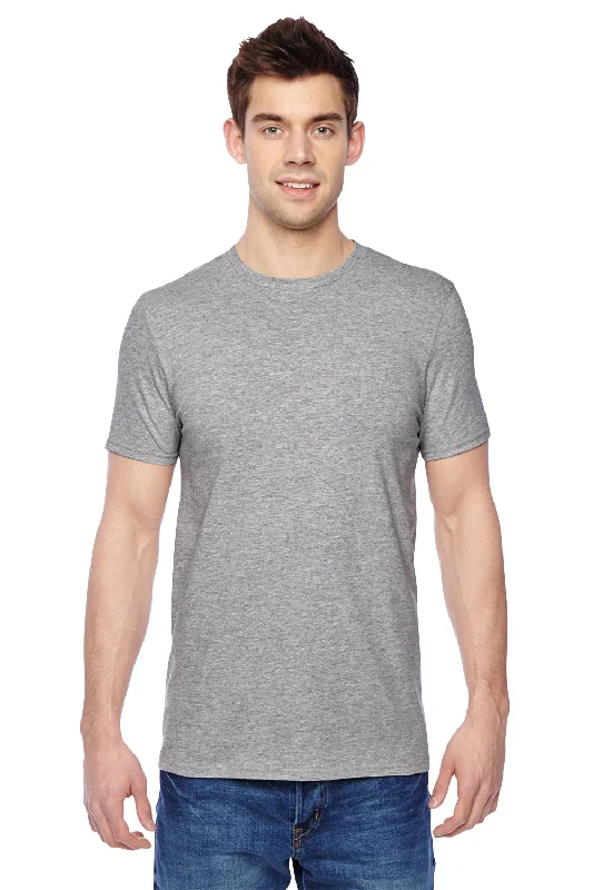 Weekend Offers That Shine Fruit Of The Loom Mens Softspun Jersey Short Sleeve Crewneck T-Shirt - Heather Grey Weekend Offers That Shine Fruit Of The Loom Mens Softspun Jersey Short Sleeve Crewneck T-Shirt - Heather Grey