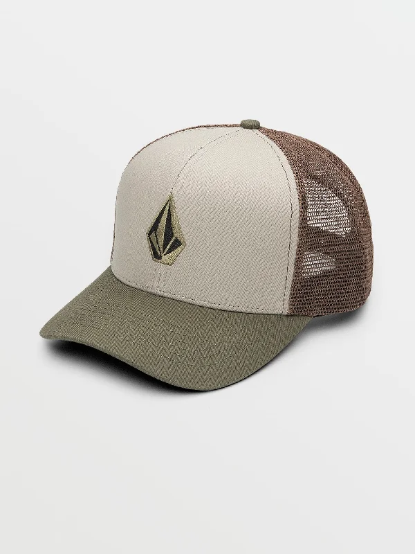 Weekend Wonders Await! Full Stone Cheese Hat - Dark Earth