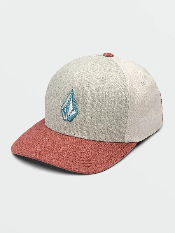 Exclusive Online Offer Full Stone Heather Flexfit Hat - Cherry Wood