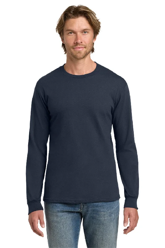 Weekend Offers That Tempt Gildan Mens Hammer Long Sleeve Crewneck T-Shirt - Sport Dark Navy Blue Weekend Offers That Tempt Gildan Mens Hammer Long Sleeve Crewneck T-Shirt - Sport Dark Navy Blue