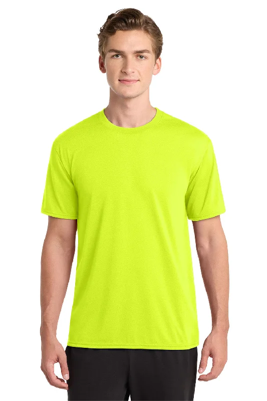 Bargain Blast Gildan Mens Performance Jersey Moisture Wicking Short Sleeve Crewneck T-Shirt - Safety Green Bargain Blast Gildan Mens Performance Jersey Moisture Wicking Short Sleeve Crewneck T-Shirt - Safety Green