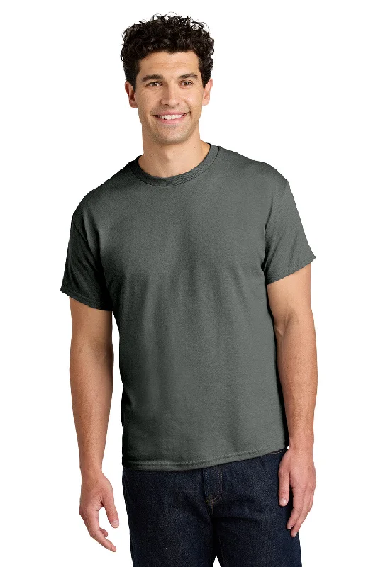 Price Drop Alert Gildan Mens Short Sleeve Crewneck T-Shirt - Charcoal Grey