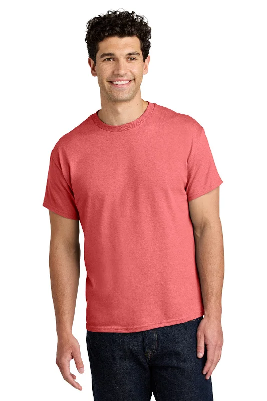 Customer Appreciation Sale Gildan Mens Short Sleeve Crewneck T-Shirt - Coral Silk