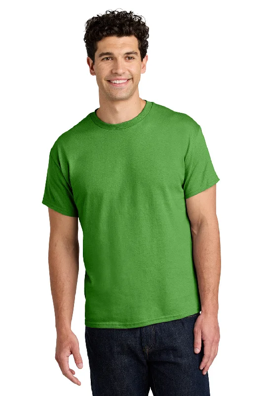 Year-End Sale Gildan Mens Short Sleeve Crewneck T-Shirt - Electric Green