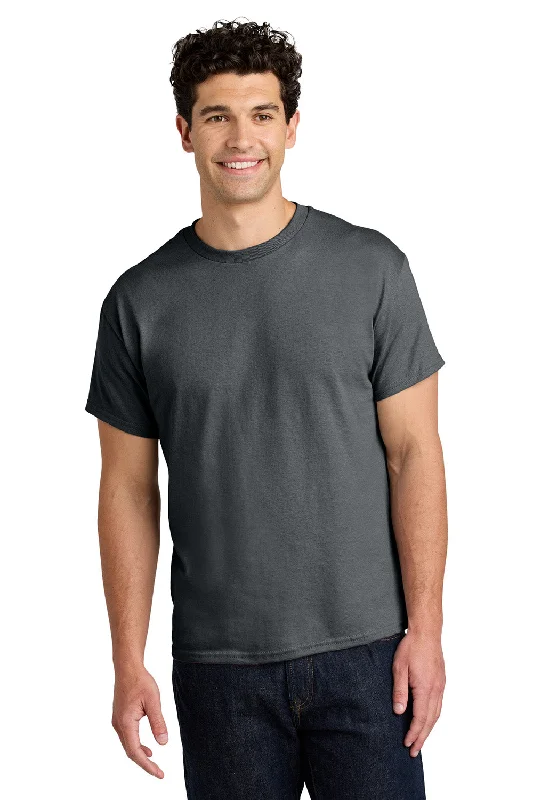The Best Prices Gildan Mens Short Sleeve Crewneck T-Shirt - Tweed Grey