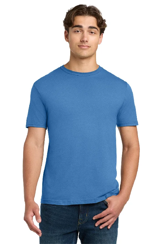 Year-End Sale Gildan Mens Softstyle Short Sleeve Crewneck T-Shirt - Iris Blue