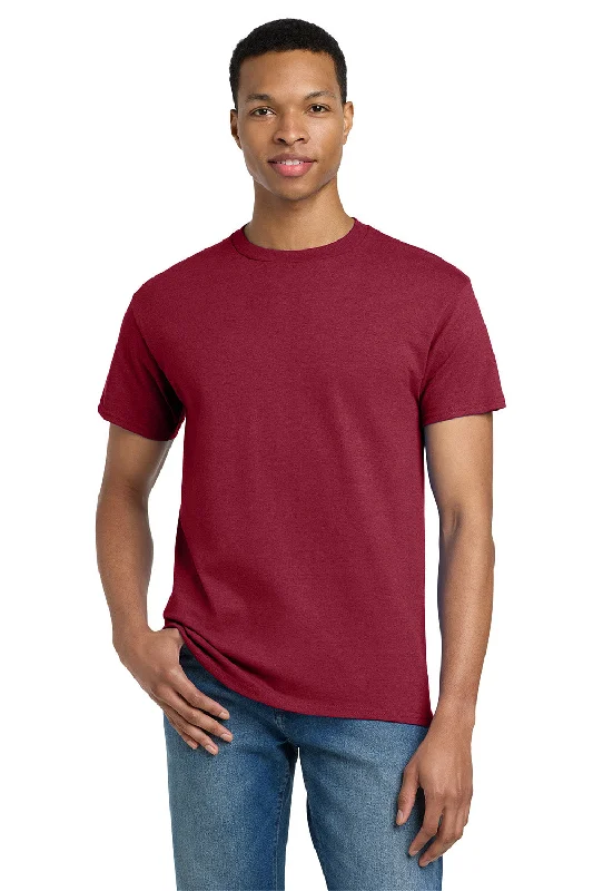 Epic Value Gildan Mens Ultra Short Sleeve Crewneck T-Shirt - Antique Cherry Red