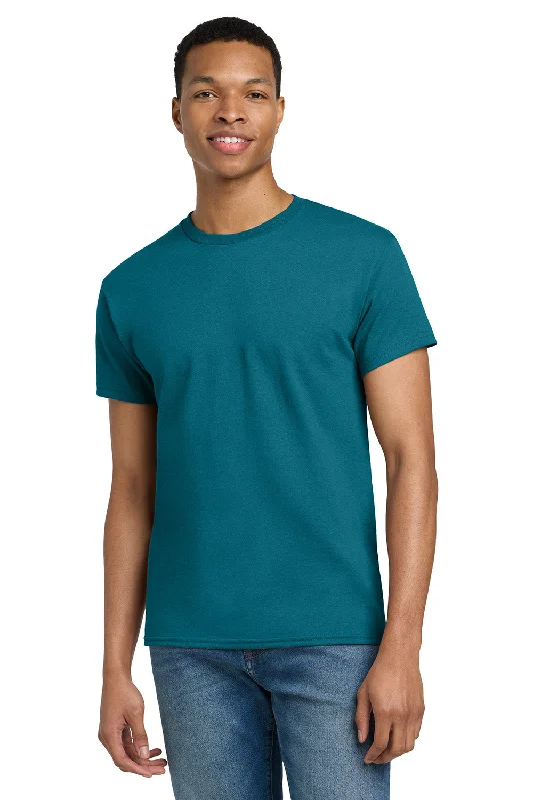 Buy Today Gildan Mens Ultra Short Sleeve Crewneck T-Shirt - Galapagos Blue