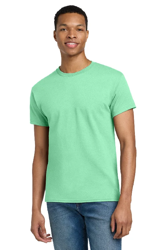Best Deals Gildan Mens Ultra Short Sleeve Crewneck T-Shirt - Mint Green