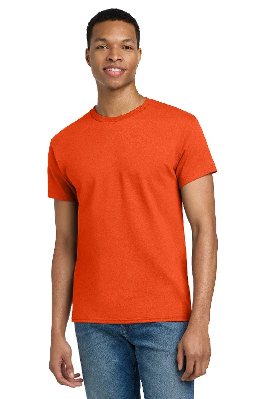 TIME-Limited Offer Gildan Mens Ultra Short Sleeve Crewneck T-Shirt - Orange