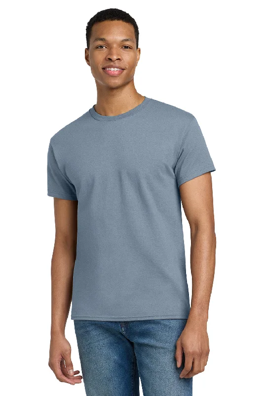 Reduced Prices Gildan Mens Ultra Short Sleeve Crewneck T-Shirt - Stone Blue