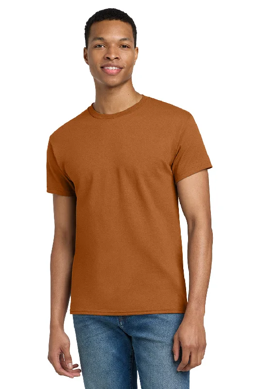 Midnight Madness Gildan Mens Ultra Short Sleeve Crewneck T-Shirt - Texas Orange