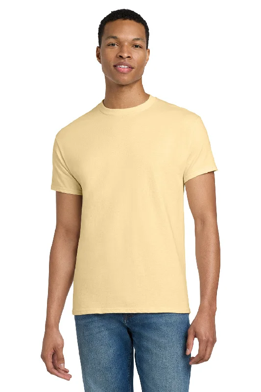 Markdowns Gildan Mens Ultra Short Sleeve Crewneck T-Shirt - Vegas Gold