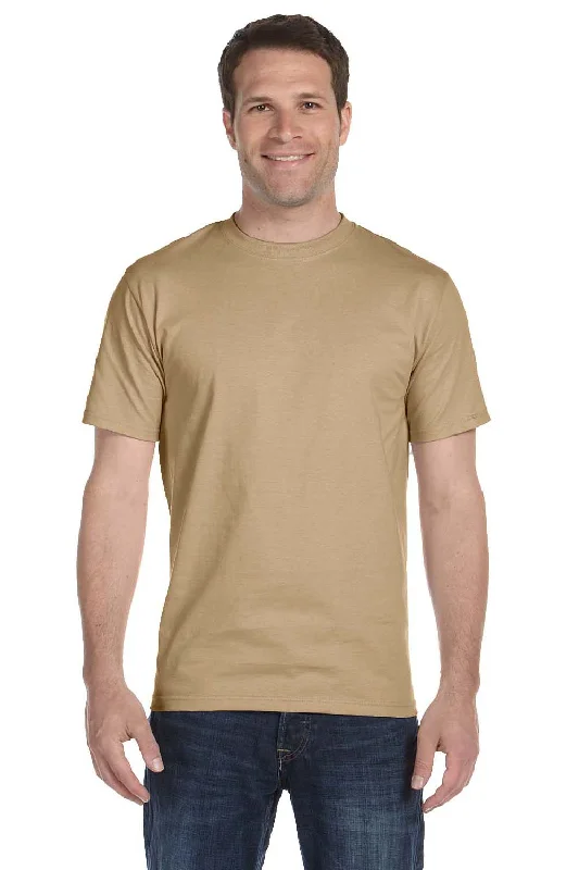 Shop the Weekend Away Hanes Mens Beefy-T Short Sleeve Crewneck T-Shirt - Pebble - Closeout Shop the Weekend Away Hanes Mens Beefy-T Short Sleeve Crewneck T-Shirt - Pebble - Closeout