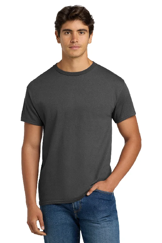 Savings Soar This Weekend Hanes Mens EcoSmart Short Sleeve Crewneck T-Shirt - Smoke Grey Savings Soar This Weekend Hanes Mens EcoSmart Short Sleeve Crewneck T-Shirt - Smoke Grey
