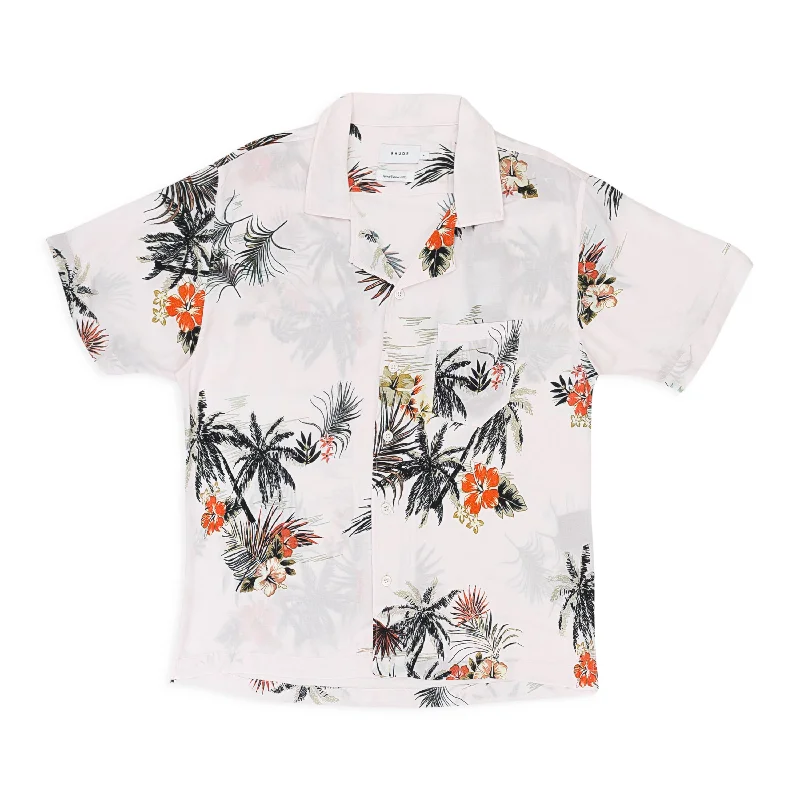 Mega Sale HAWAIIAN PINK/ MULTI BUTTON-UP SHIRT