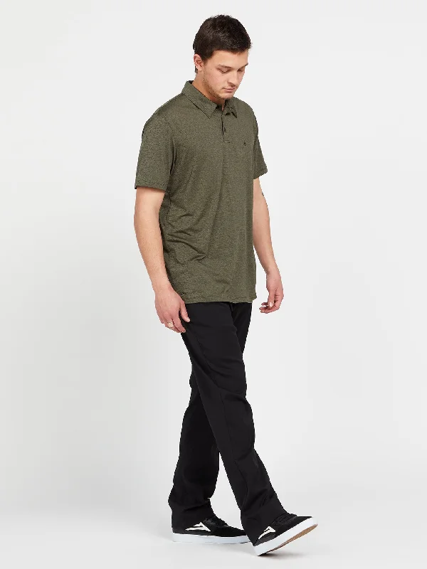 New Markdowns Hazard Pro Short Sleeve Polo - Military
