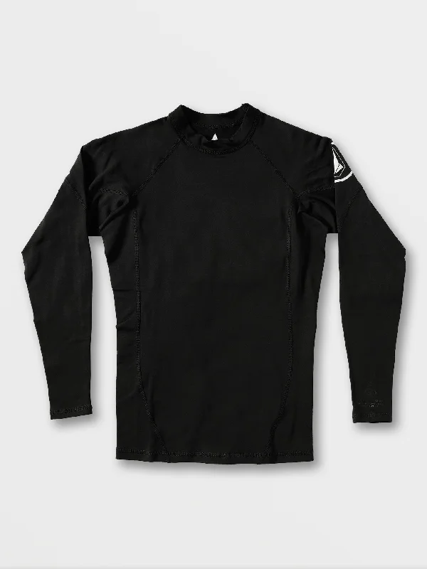Friends and Family Sale Hotainer Long Sleeve Rashguard - Black