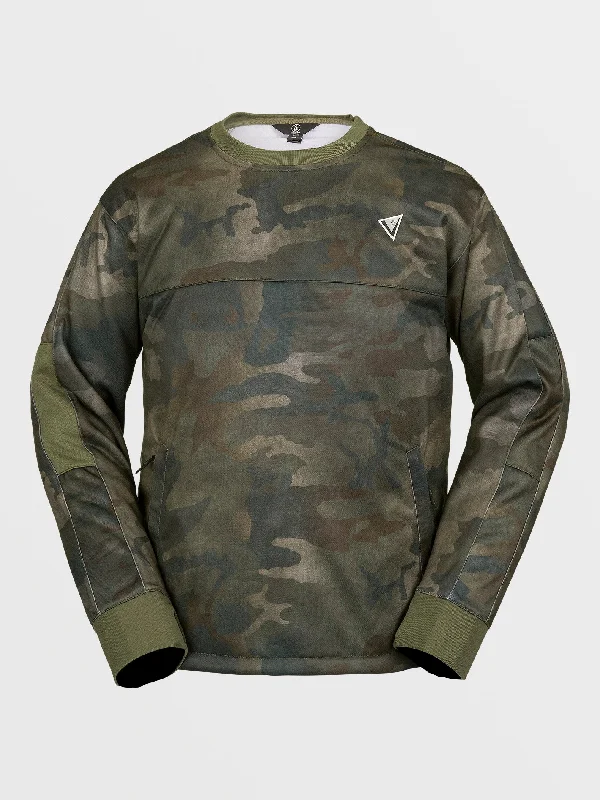 Quick Sale Mens Hydro Riding Crew Pullover - Cloudwash Camo